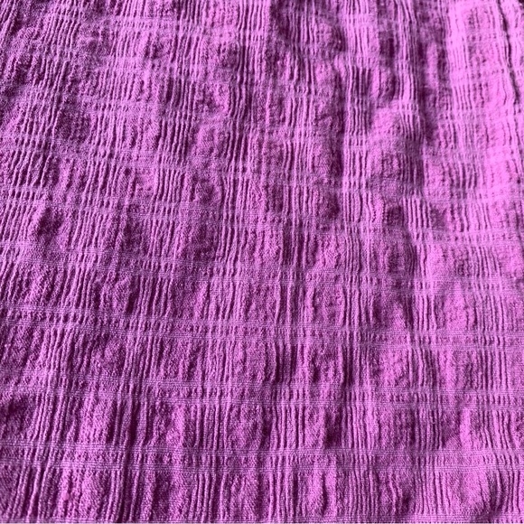 Free People Nya Maxi Dress Size Large Pink Boho Plunge Neck Cut Out Split - Picture 7 of 9